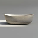 Marble tub in Cloudline White marble - Image 1