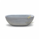 Marble bathtub in Cloudline White marble - Image 7