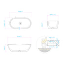 Stone tub in Milas Lilac - Image 11