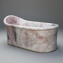 Marble bathtub in Rosa Eterea Pink - Image 1