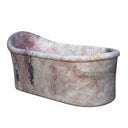 Marble bathtub in Rosa Eterea Pink - Image 7