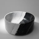 Stone bathtub in Panda White - Image 1