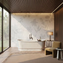 Marble tub in Bianco Puro - Image 2