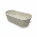 Marble tub in Bianco Puro - Image 9