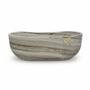 Marble bathtub in Vento Bianco - Image 4