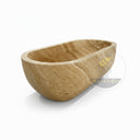 Stone tub in Semi-Transparent Travertine - Image 5