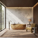 Stone tub in Semi-Transparent Travertine - Image 9