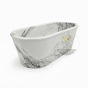 Stone bathtub in Milas Lilac - Image 6