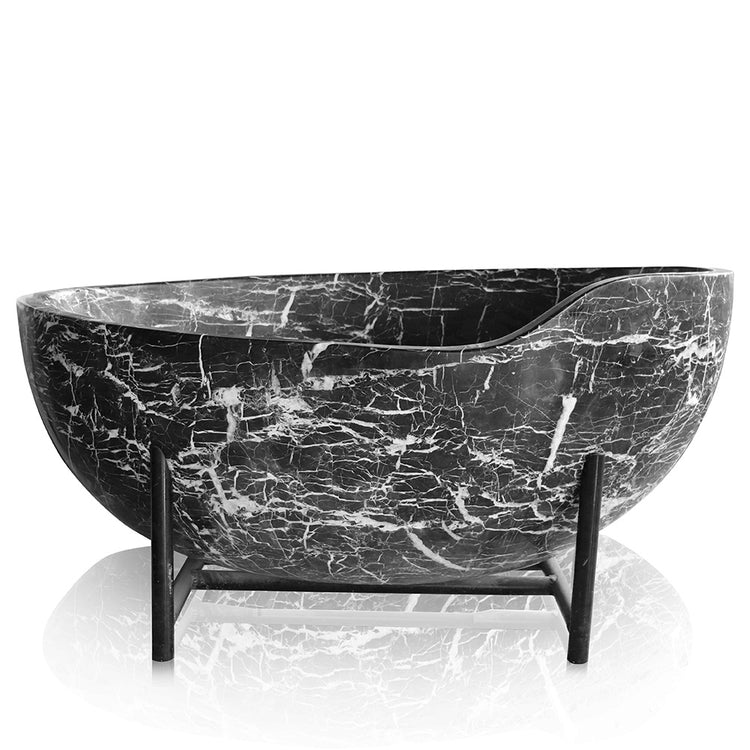 marble bath tubs for sale with metal frame white veins perfect for luxury hotel