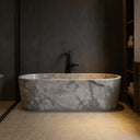 Arabescato Freestanding Stone Tub