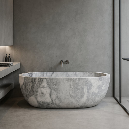 Arabescato Stone Bathtub