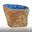 Marblebee Natural Stone Farmhouse Pedestal Sink