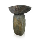 Marblebee Natural Stone Modern Pedestal Sink