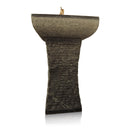 Marblebee Absolute Black Traditional Pedestal Sink