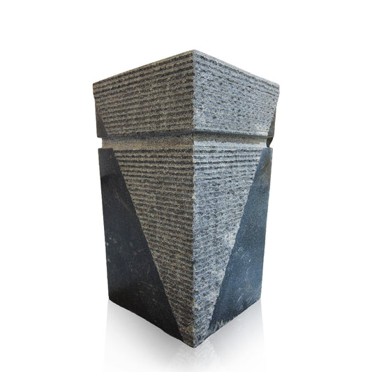 Marblebee Black Marble Petite Pedestal Sink