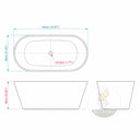 Granite Bathtub in titanium black granite - Image 11