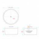 Natural stone bathtub in Rosa Eterea Pink - Image 6
