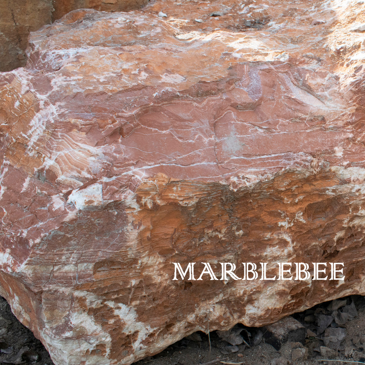 Bright Red Marble Sample – Marblebee