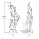 marble statue in White Marble - Image 11