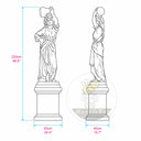 marble statue in White Marble - Image 11