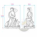 marble statue in White Marble - Image 11