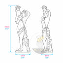 marble statue in White Marble - Image 11