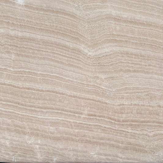 Semi-Transparent Travertine Marble Sample
