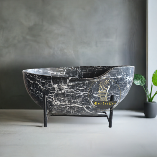 marble bath tubs for sale with metal frame white veins perfect for luxury hotel