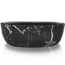 large back marble bathtub
