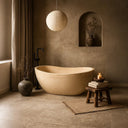 Beige Marble tub