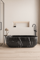 Custom Black Marble Tub