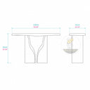 Console table with Marble in Milas Lilac - Image 11