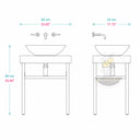 Marble Vanity Top in Calacatta Crema Viola - Image 11
