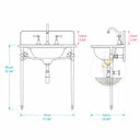 marble for bathroom vanity in Calacatta Crema Viola - Image 11