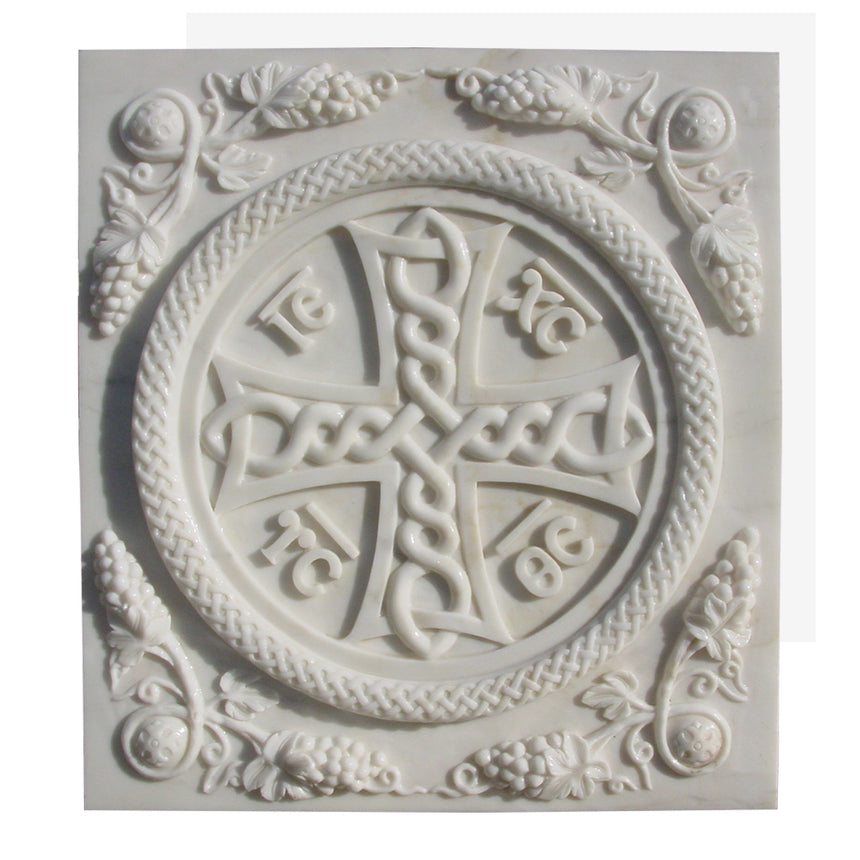 Buy White Marble Relief