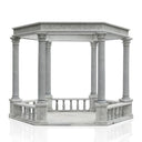 White Marble Pergola