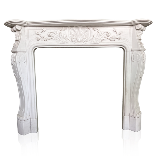 White Marble mantel