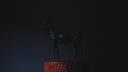 Small bronze statuette of pony