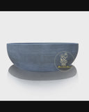 round soaking bathtub