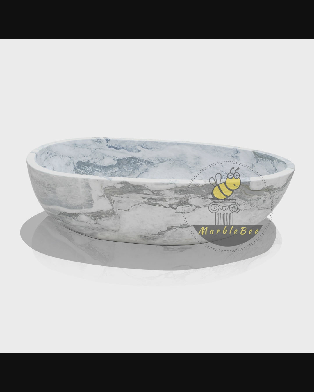 Luxury Hand-carved Stone Bathtub