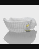 Stone Bathtub Conch shape hand-carved from Solid white stone Shell Shape Design for Your Bathroom