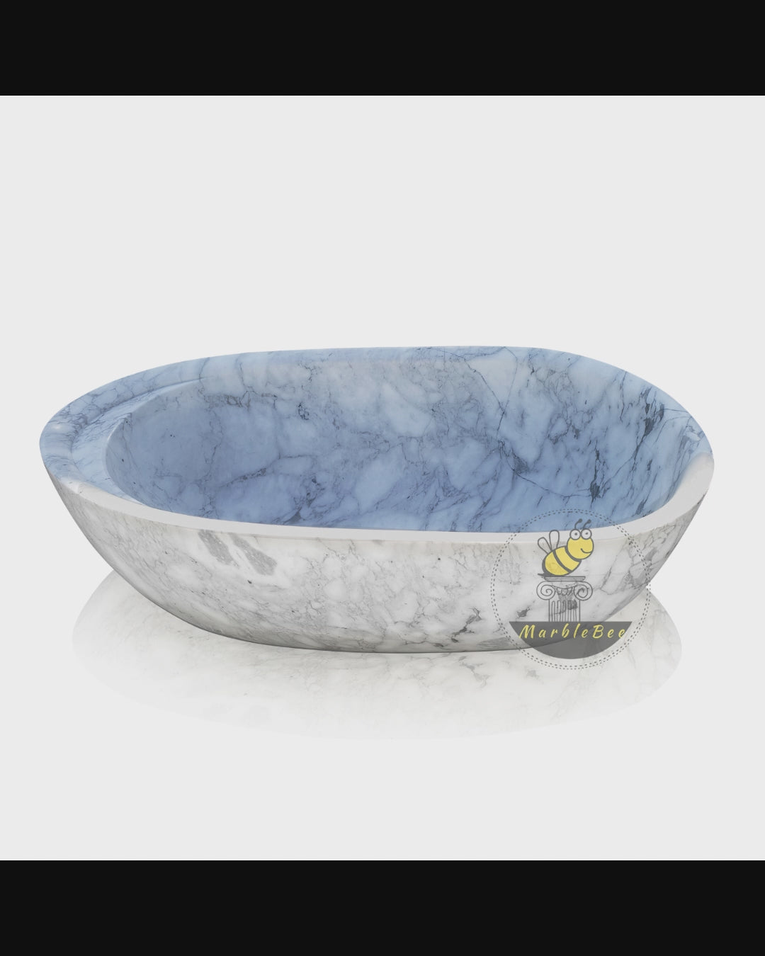 White carrara marble bathtub for sale