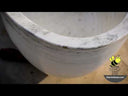 Marble bathtub white marble Freestanding bathtubs for two persons