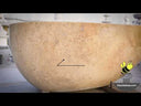 Stone tubs made by sandstone freestanding