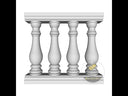 Beige Marble Railing