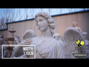 Marble sculpture of Archangel Gabriel