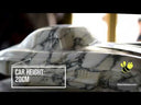 White Marble car- Mercedes Benz Racing Car Model