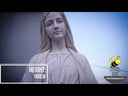 White Marble statue of Praying Mary