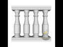 White Marble Balusters