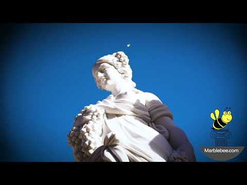 Video Of Garden statue of Muse Thalia